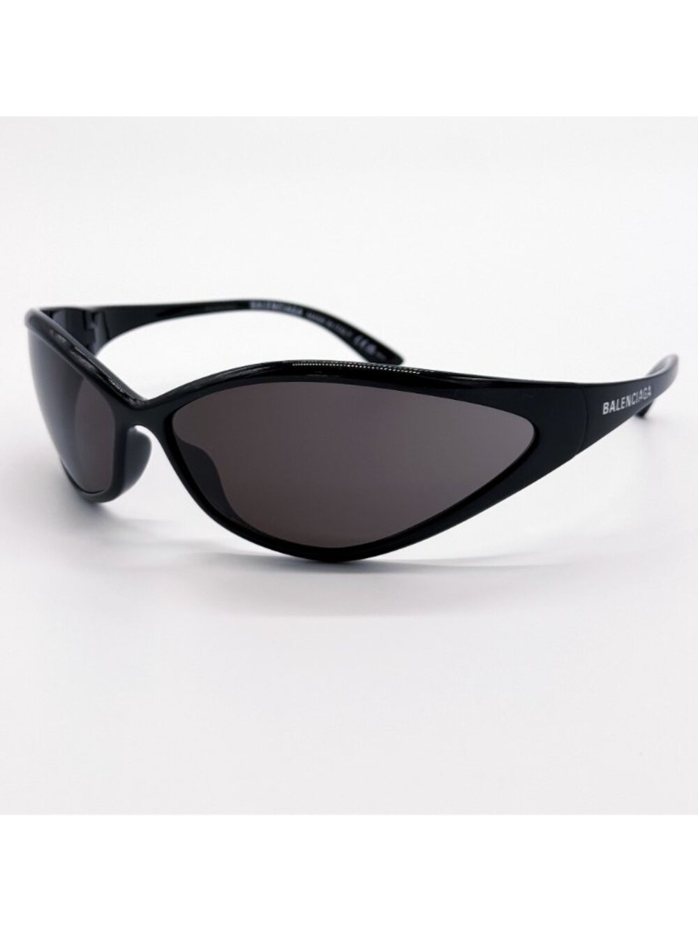 NEW BALENCIAGA BB0285S 001 SUNGLASSES BLACK UNISEX EYEWEAR BALENCIAGA - Picture 3 of 10